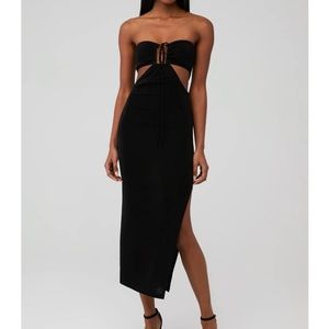 Runaway the label black dress xs